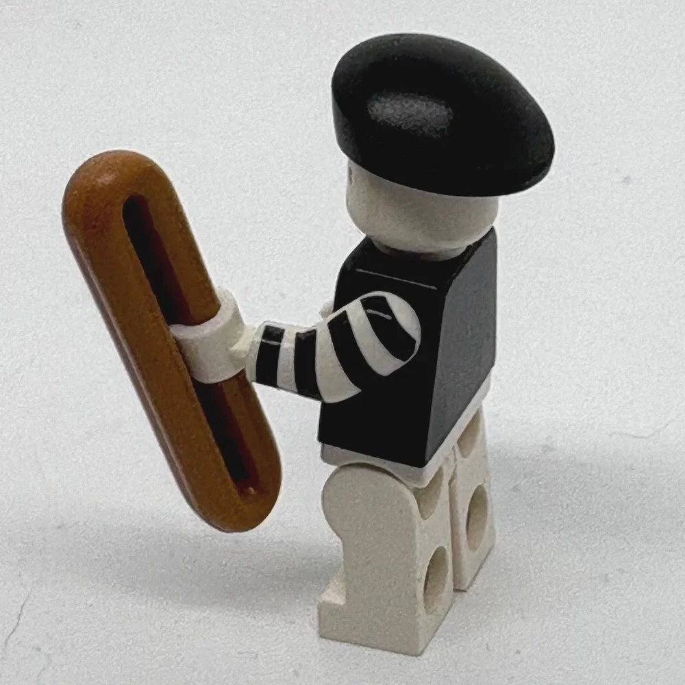 LEGO Mime Minifigure Series 2 Collectible 8684-11 with Baguette and Beret